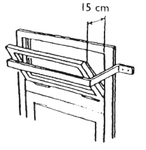 Skiss ventilationsfönster