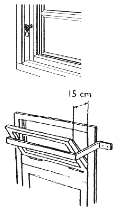 Skiss ventilationsfönster