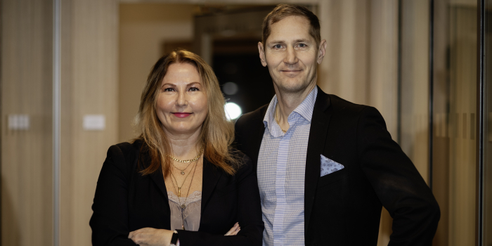 Jeanette Korse och Thomas Lundberg